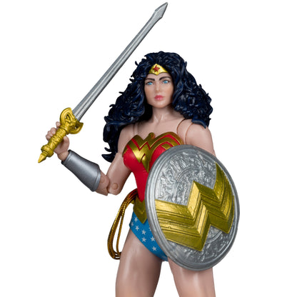 Wonder Woman DC Multiverse Collector Edition 7-Inch Figure — Sword and Shield Combat Pose