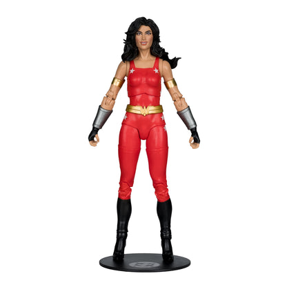 Wonder Girl DC Multiverse 7-Inch Figure — Front View on Figure Base