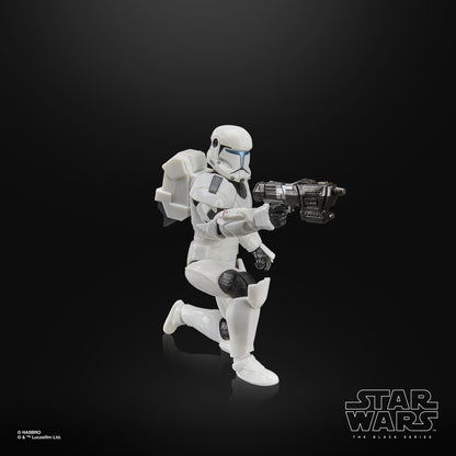 Clone Commando Black Series 6-Inch Figure — Kneeling Combat Pose with Blaster