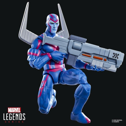 Archangel X-Men '97 Marvel Legends 6-Inch Figure — Articulation Pose Crouching with Blaster
