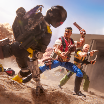 Red Dog and Taurus G.I. Joe Classified Series 6-Inch — Both Figures in Combat Pose Against Enemy