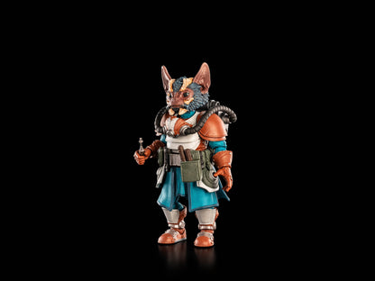 Dr. Zajjarii Cosmic Legions 6-Inch Figure — Side View with Blaster and Backpack Tubes