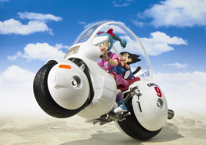 Bulma Capsule No. 9 S.H.Figuarts Motorcycle — Wheelie Action Pose with Figures