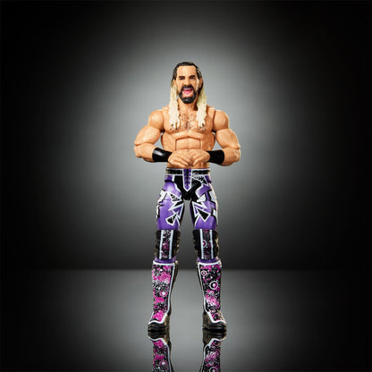 Seth Rollins WWE Elite Collection 6-Inch Figure — Front View Hands Clasped Display Pose