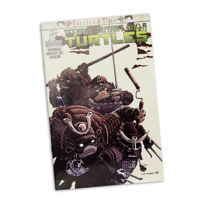 Turtles in Time Page Puncher Edition IDW Comic — Cover Art Front View