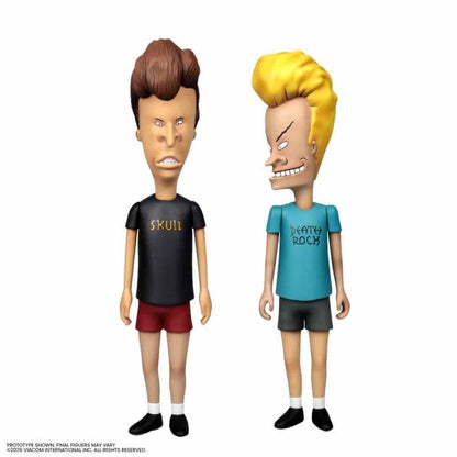 Beavis and Butt-Head Mondo Squads 9-Inch Figure Set — Neutral Portraits White Background Front View
