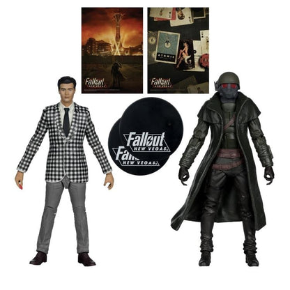 Riot Ranger Armor & Benny Fallout New Vegas 7-Inch Two-Pack — Accessories Included