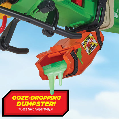 Turtle-Fly Copter TMNT x G.I. Joe — Ooze-Dropping Dumpster Bay Detail