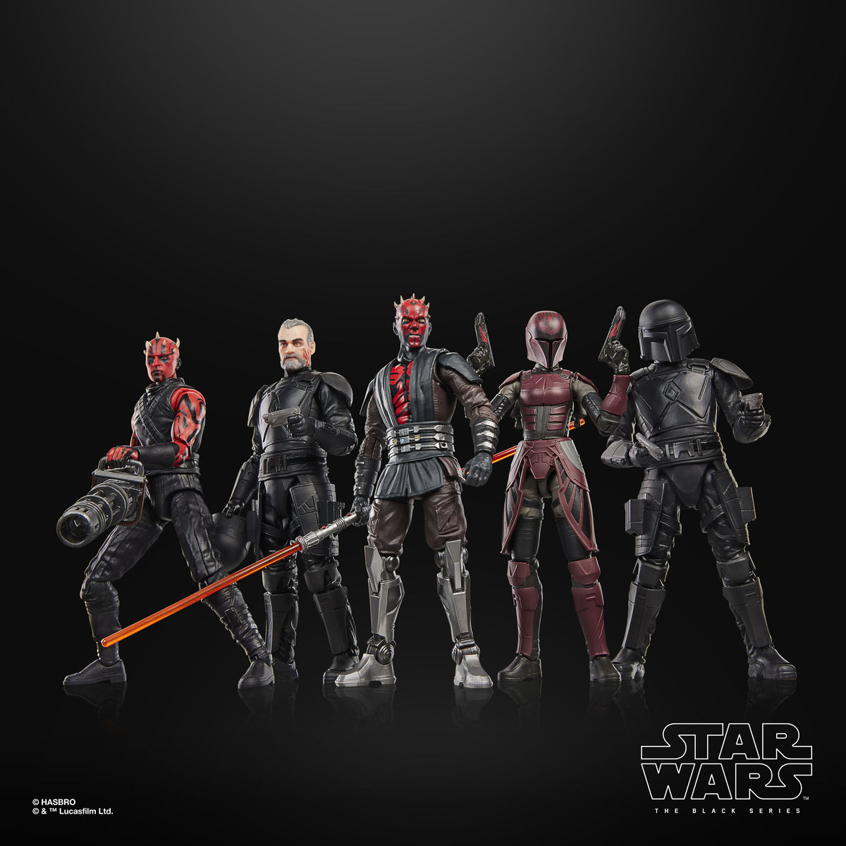 Icarus Black Series 6-Inch Figure — Maul Shadow Lord Wave Group Display