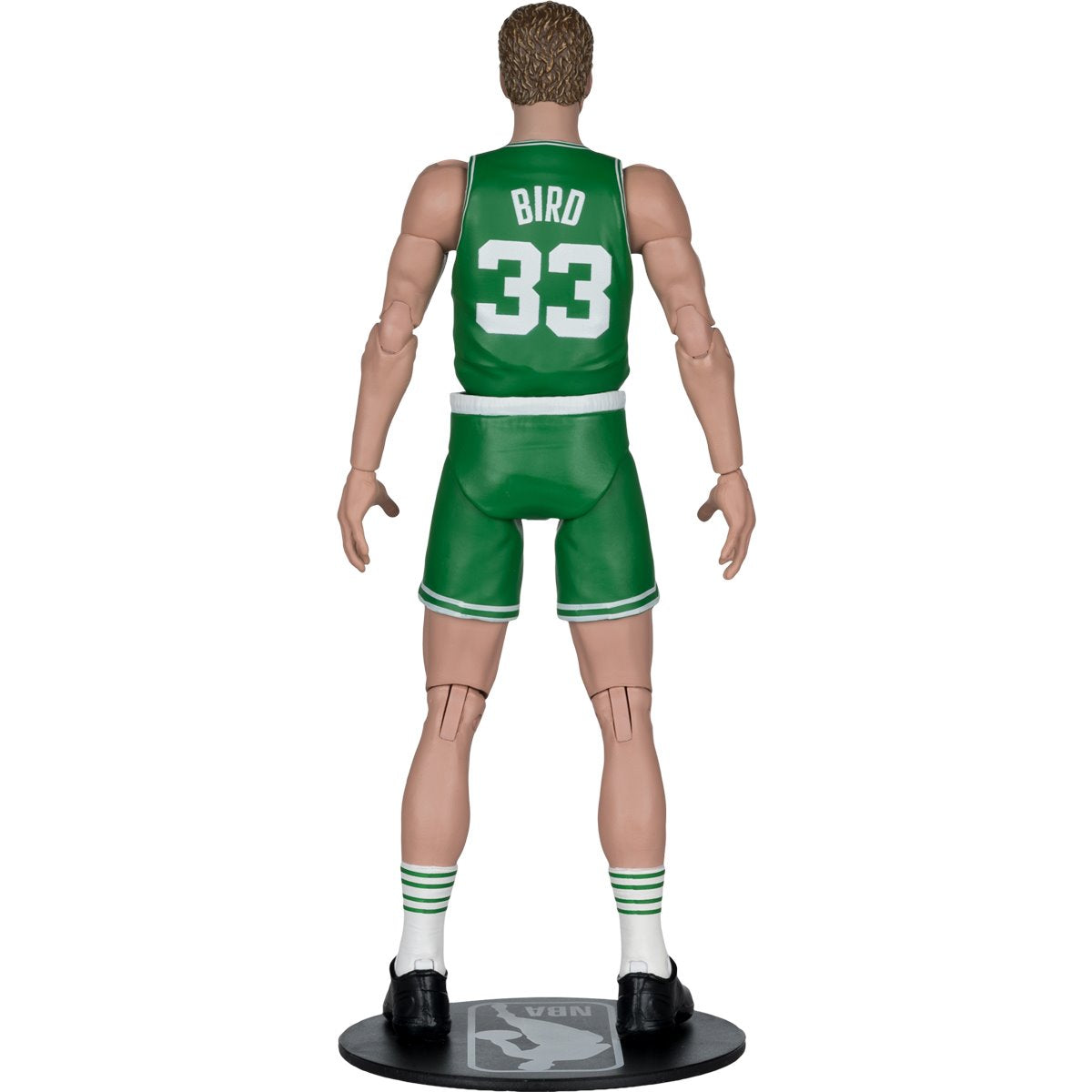 Larry Bird NBA SportsPicks Legends 6-Inch Figure — Back View Showing BIRD 33 Jersey