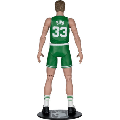 Larry Bird NBA SportsPicks Legends 6-Inch Figure — Back View Showing BIRD 33 Jersey