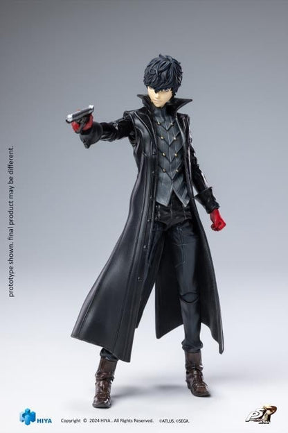 Joker Persona 5 Exquisite Basic 6-Inch Figure — Figure Detail Pistol Aim Pose