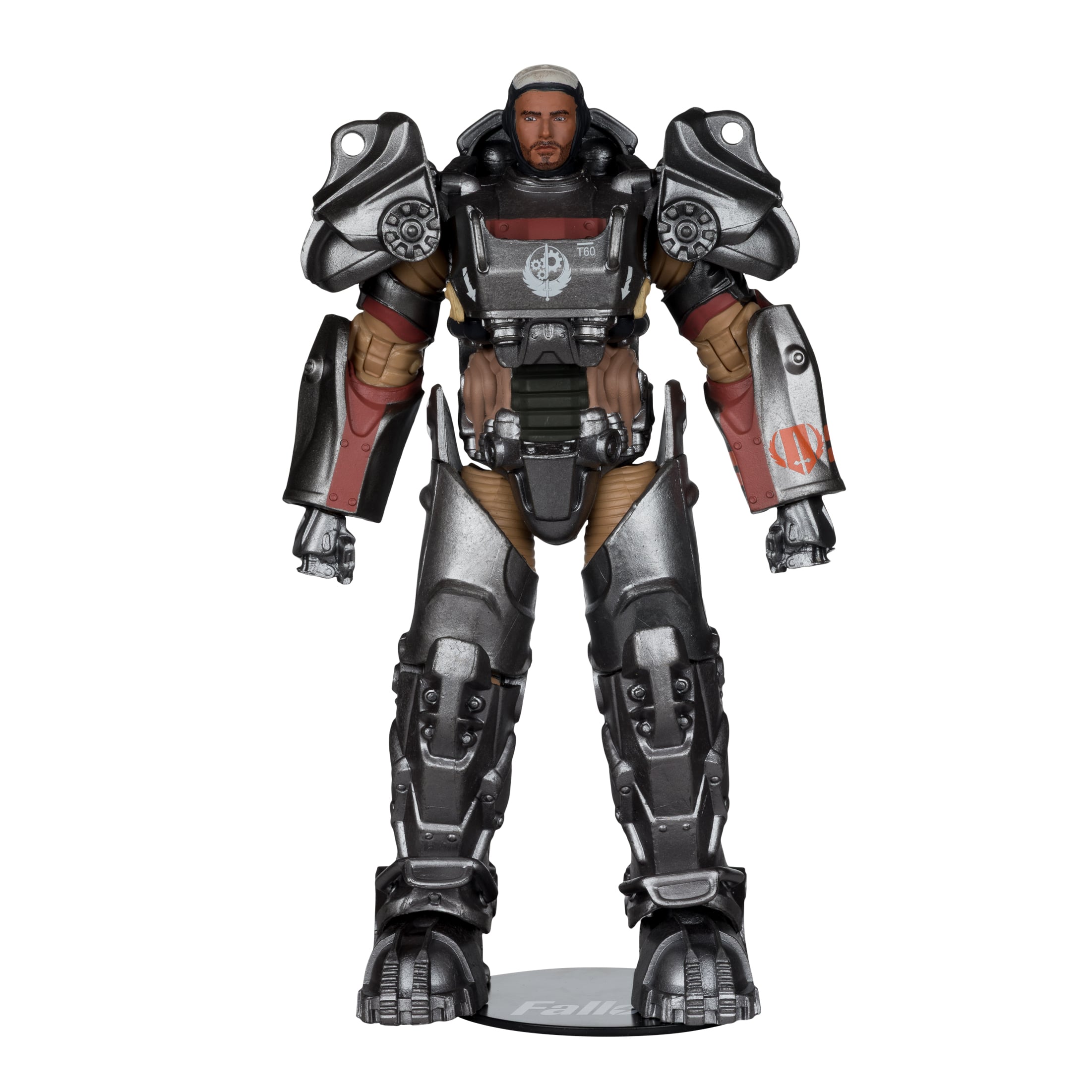 Paladin Danse Fallout 4 Gaming Edition 7-Inch Figure — Full Front View on Display Base