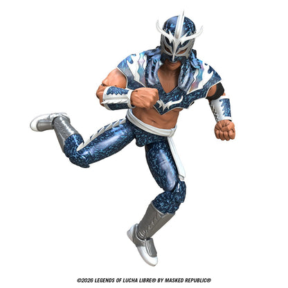 Ultimo Dragon Legends of Lucha Libre 6-Inch Figure — Running Strike Articulation Pose