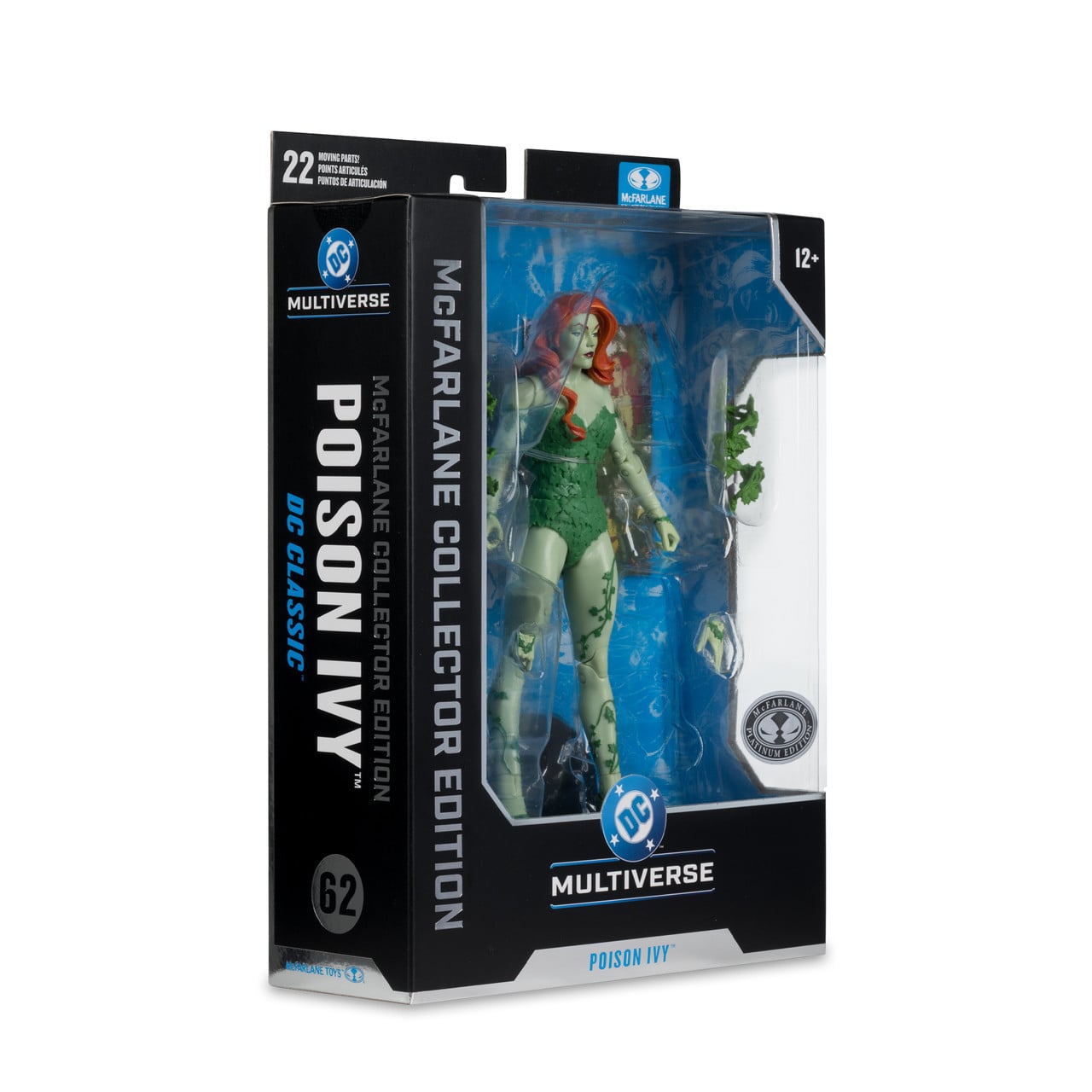 Poison Ivy DC Multiverse Collector Edition 7-Inch Figure — Package Side with DC Classic Branding