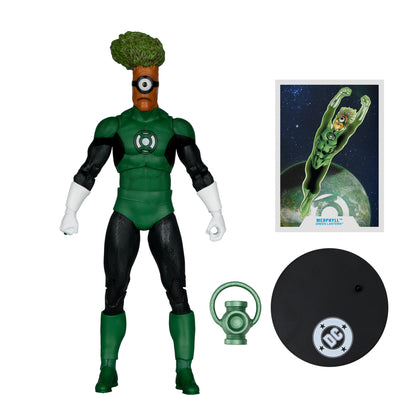 Medphyll Green Lantern DC Multiverse 7-Inch Figure — Contents Display with Art Card and Base