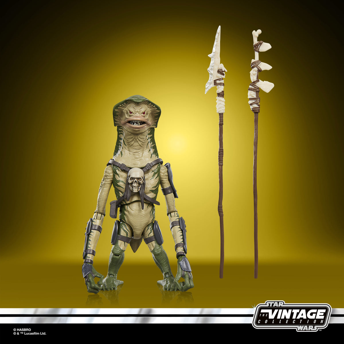 Amani Guard Vintage Collection 3.75-Inch Deluxe Figure — Accessories Included Spear and Staff