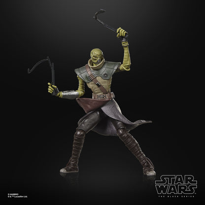 Embo Black Series 6-Inch Figure — Articulation Pose Dual Melee Weapons Combat Stance