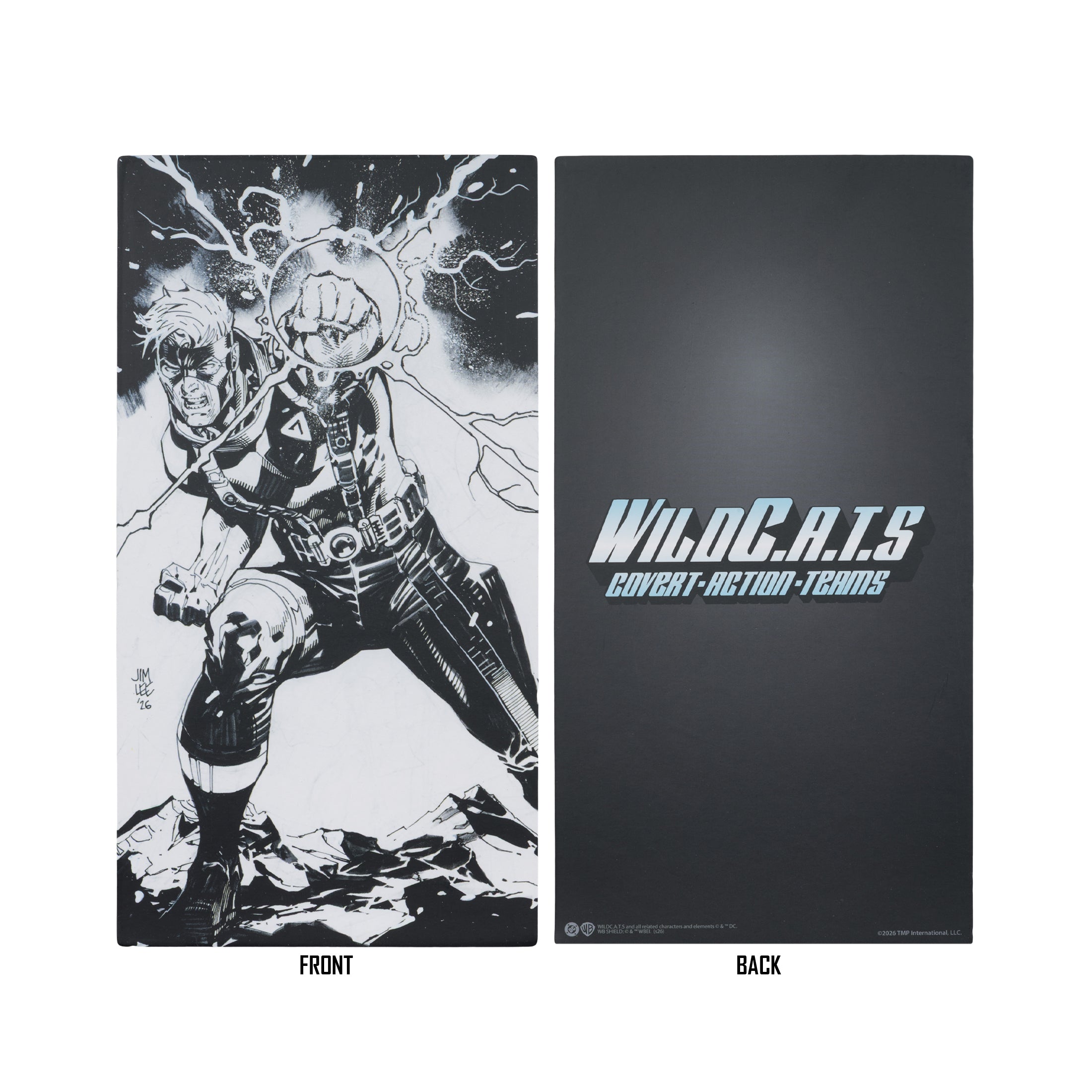 Spartan WildC.A.T.s Image Founders Series Art Print — Front and Back Detail