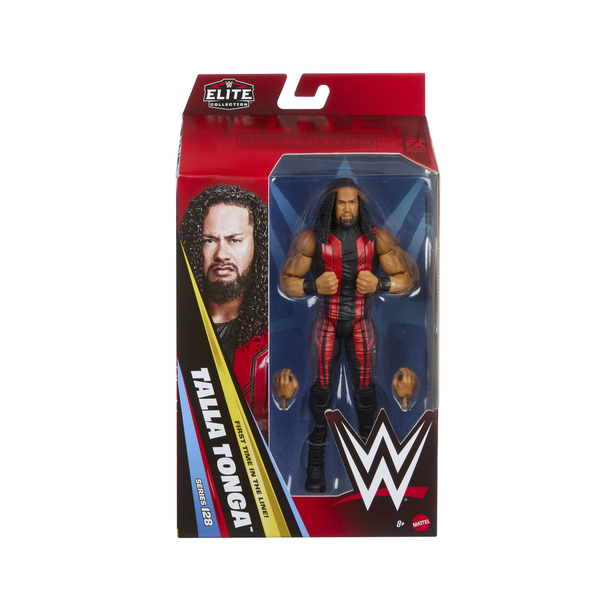 Talla Tonga WWE Elite Series 128 6-Inch Figure — Box Art Front