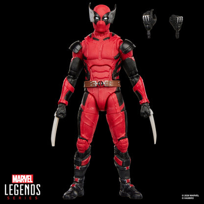 Wolverinepool Marvel Legends 6-Inch Figure — Accessories Included with Open and Grip Hand Sets