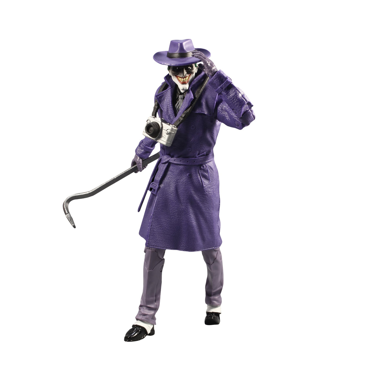 Joker The Comedian DC Multiverse 7-Inch Figure — Full Body Front View on White Background