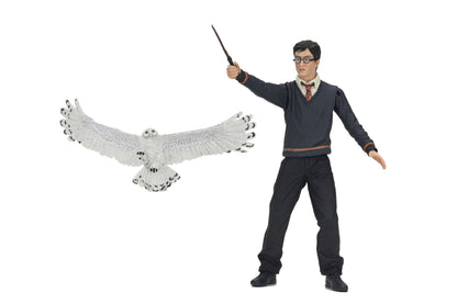 Harry Potter Legacy Collection 7-Inch Figure — Out of Box Figure and Hedwig on White