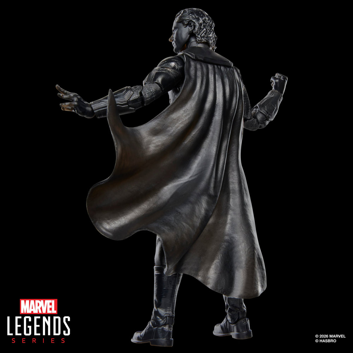 The Void Marvel Legends Thunderbolts 6-Inch Figure — Back View Cape Detail