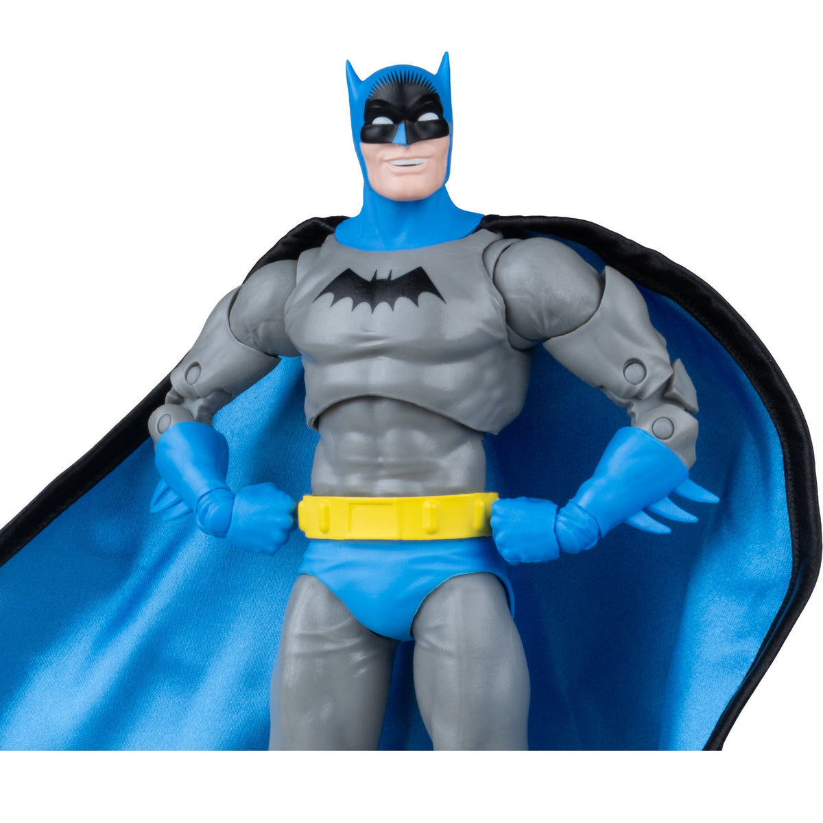 Batman Page Punchers 7-Inch Figure DC — Upper Body and Cape Detail Close-Up