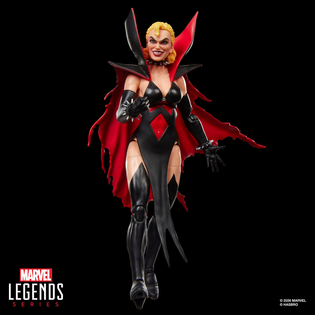 Malice Sue Storm Marvel Legends 6-Inch Figure — Walking Pose Figure Detail