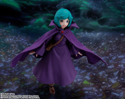 Schierke Berserk S.H.Figuarts 5-Inch Figure — Hatless Figure Detail Teal Hair Close-Up