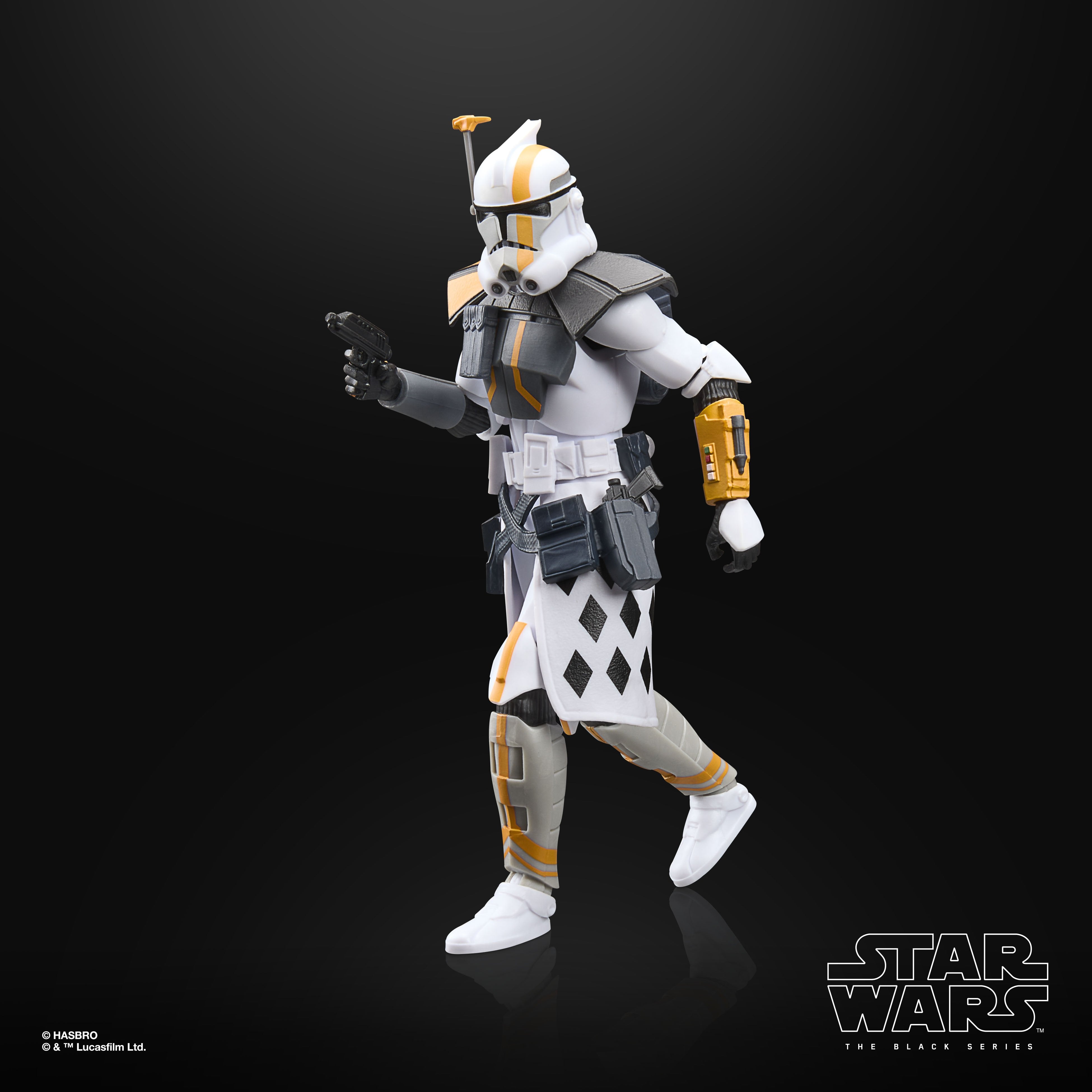 ARC Commander Blitz Black Series 6-Inch Figure — Side View Walking Pose
