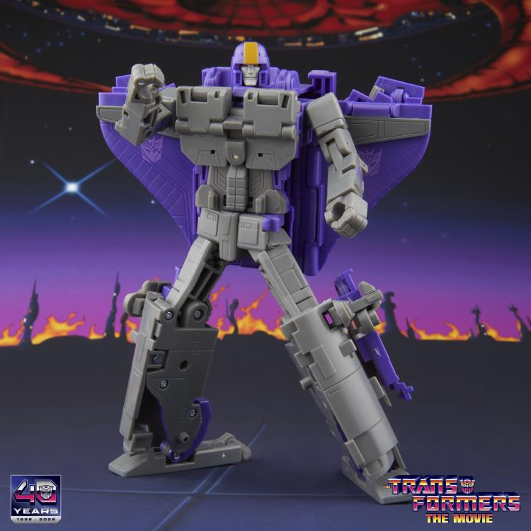 Astrotrain Studio Series 86 Leader Figure — Robot Mode Three-Quarter View Left Side Articulation Pose