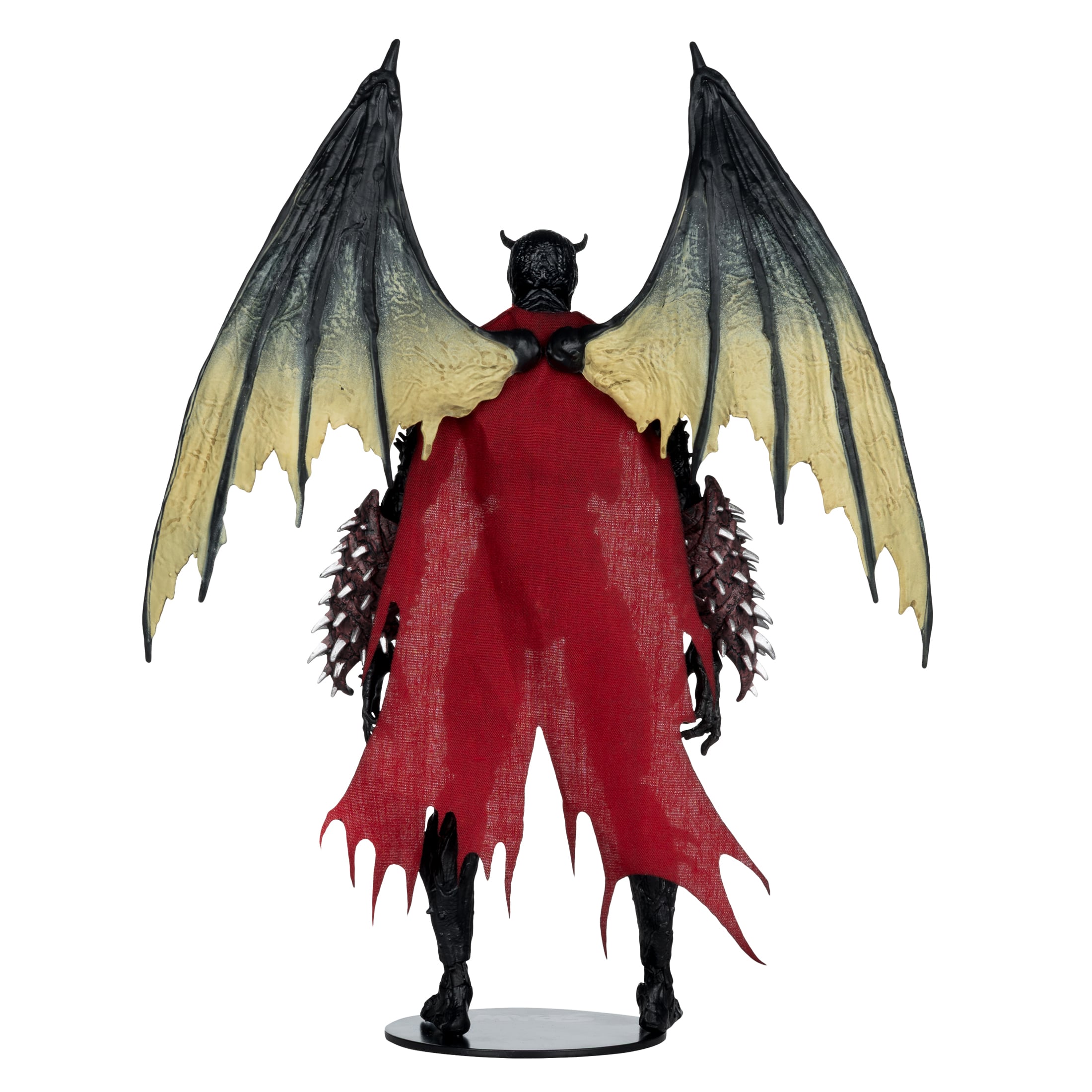 Nightmare Spawn Classic 7-Inch Figure — Back View Showing Wing Underside and Red Fabric Cape