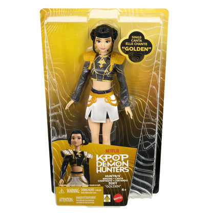 Zoey KPop Demon Hunters HUNTR/X Singing Fashion Doll — Package Front