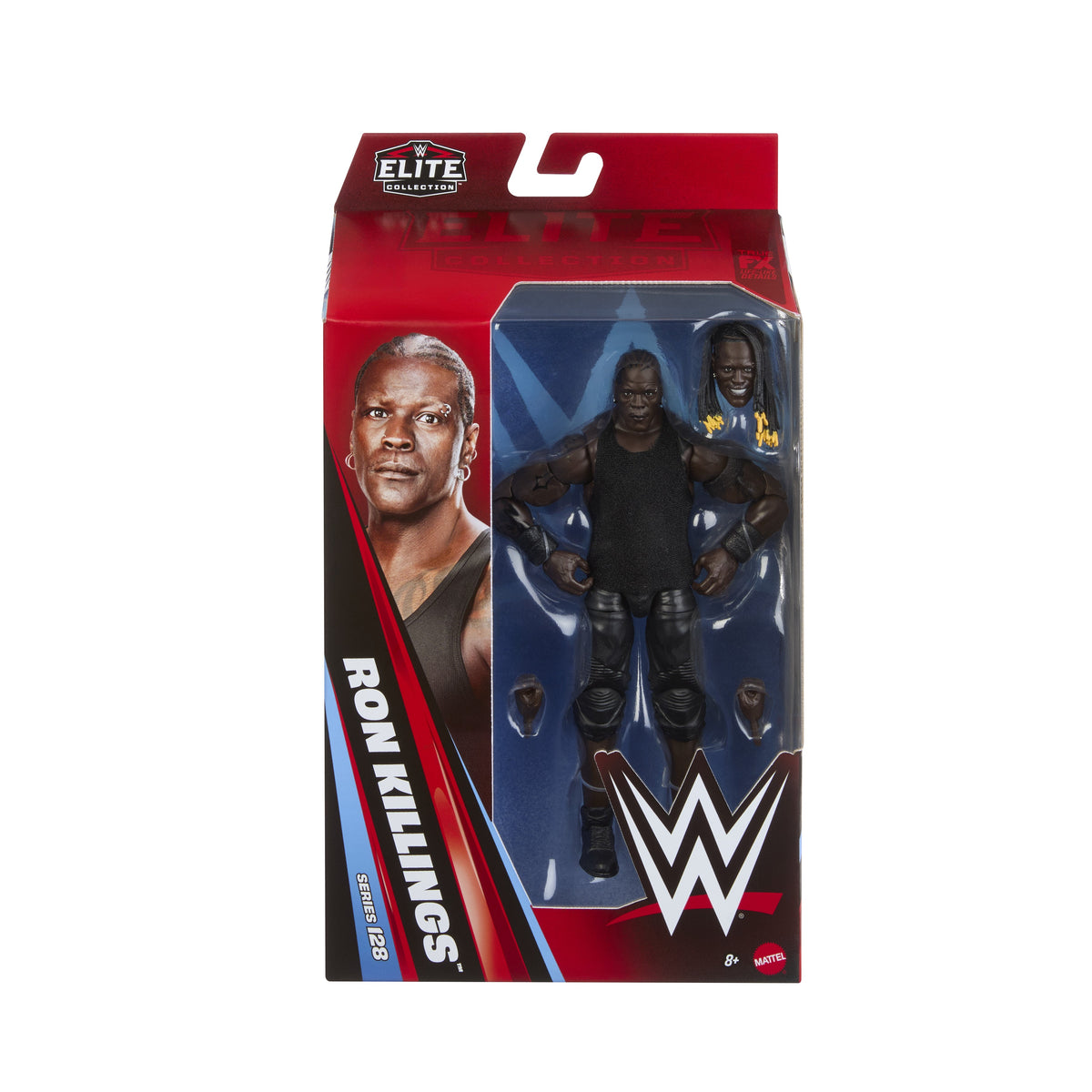 Ron Killings WWE Elite Series 128 6-Inch Figure — Box Art Front View