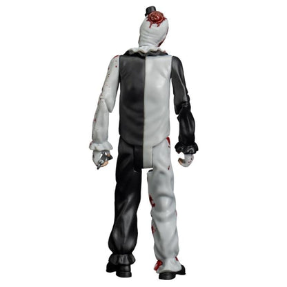 Art the Clown Terrifier 2 Eye Poppin 5-Inch Figure — Back View Showing Brain Matter Button