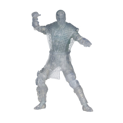 Reptile (Invisible) Mortal Kombat Klassic 7-Inch — Front View on White Background in Fighting Stance