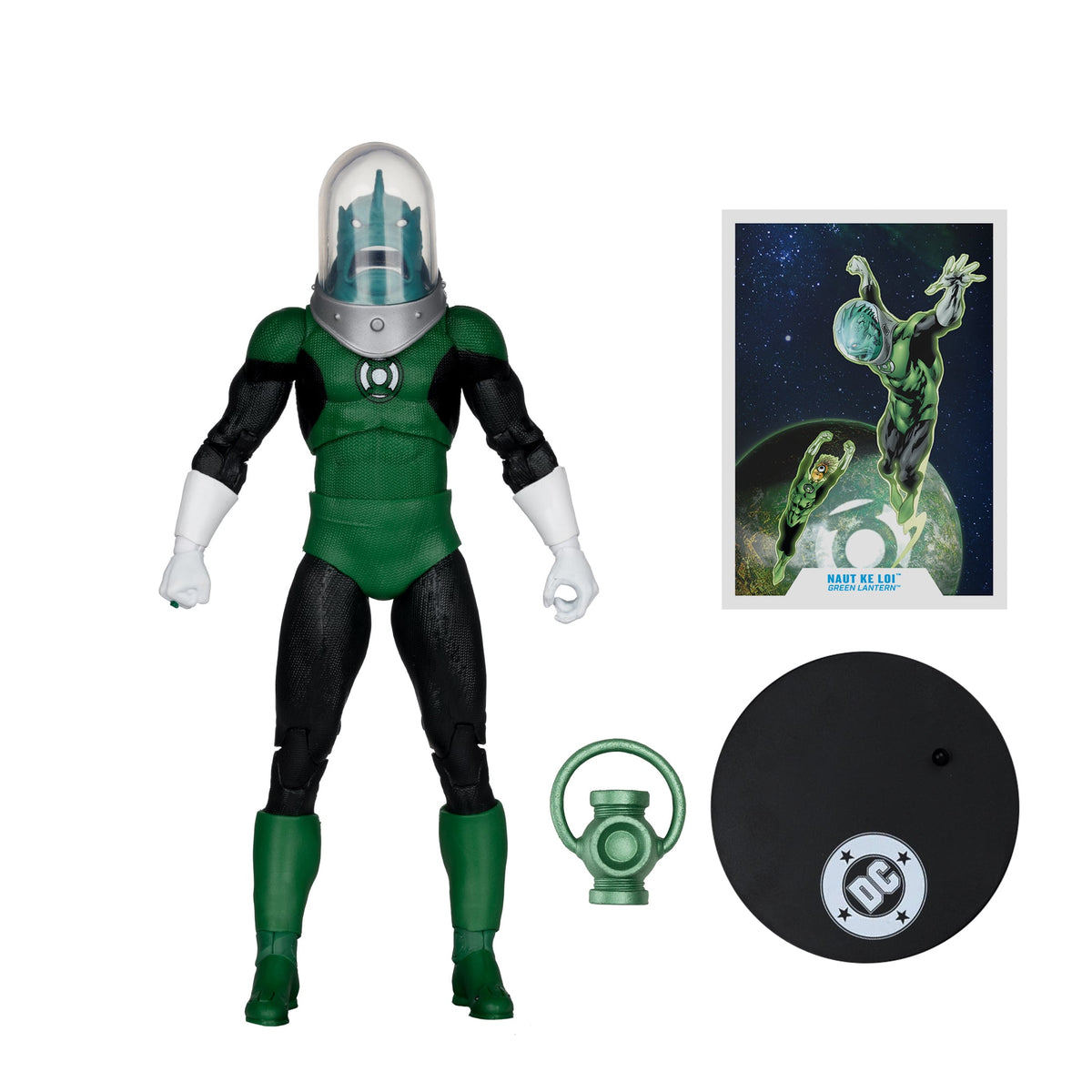 Naut Ke Loi DC Multiverse 7-Inch Figure — Accessories Included: Power Battery, Art Card, and Figure Base