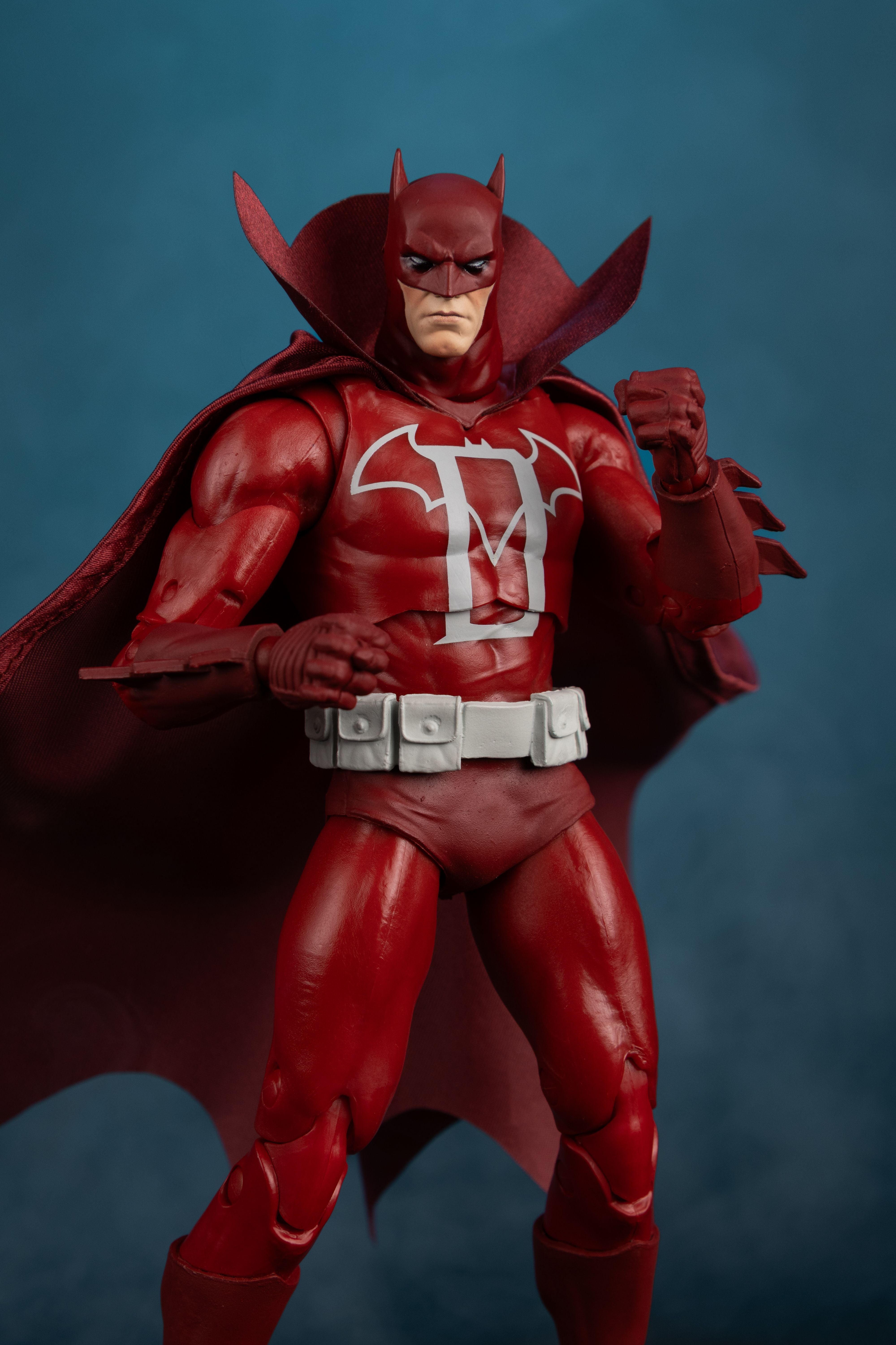 Batman Knight Terrors DC Multiverse 7-Inch Figure — Three-Quarter View Combat Ready Pose