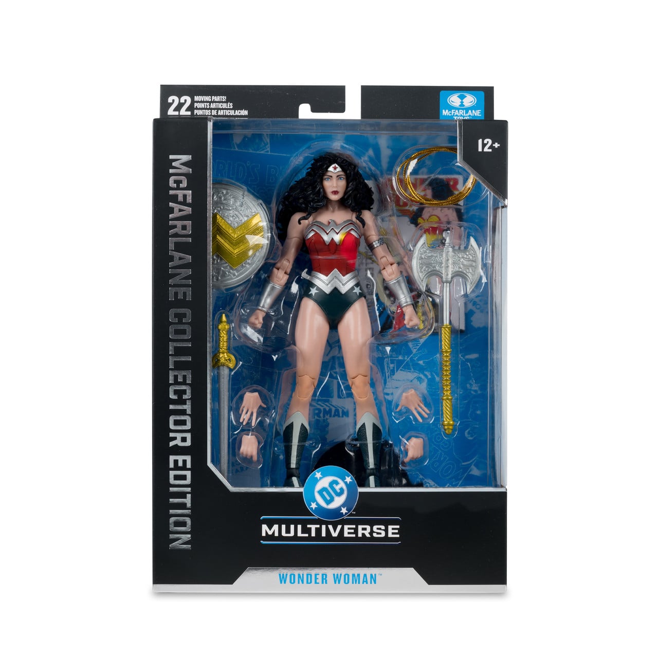 Wonder Woman DC Multiverse Collector Edition 7-Inch Figure — Box Art Front