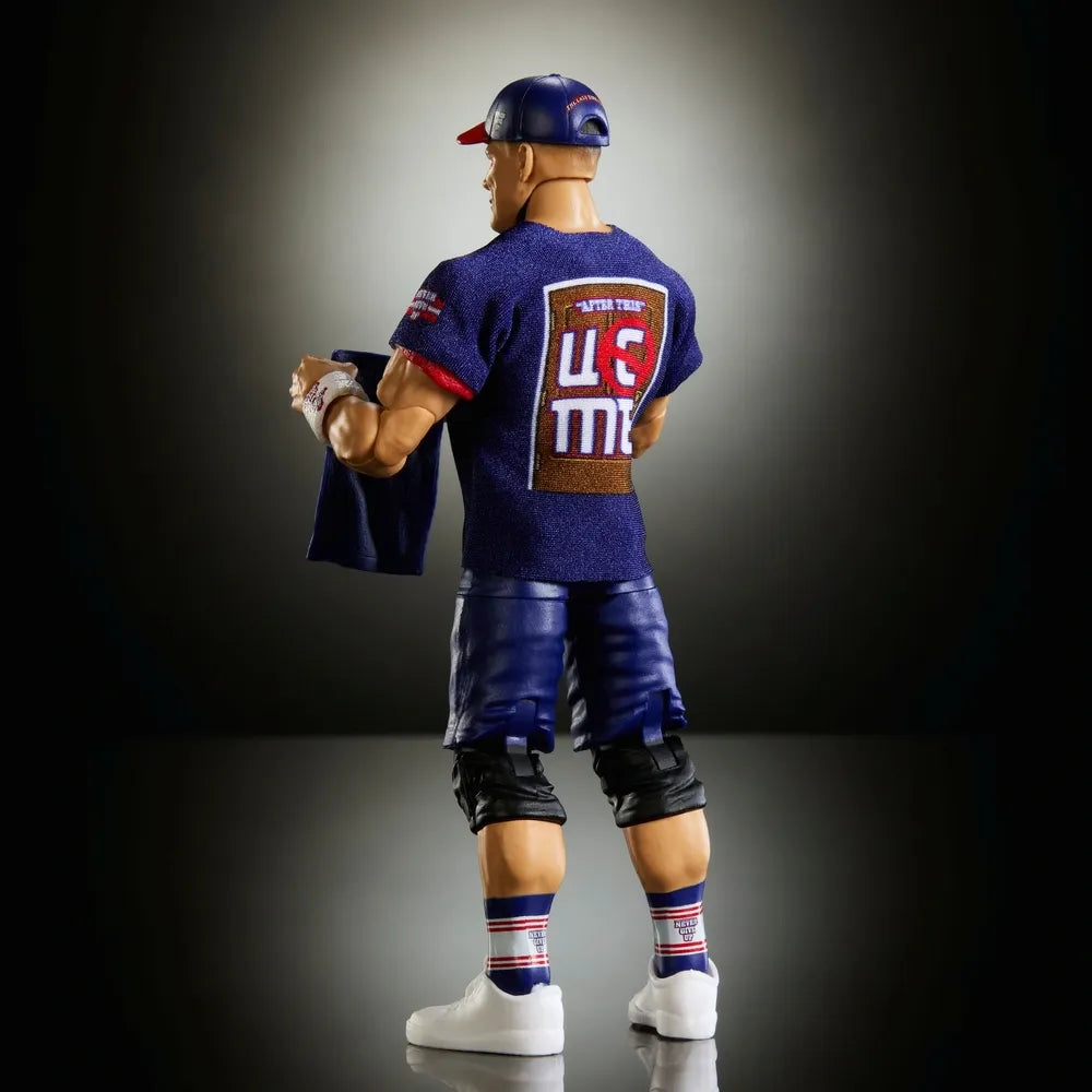 John Cena WWE Elite Series 127 6-Inch Figure — Back View Shirt Graphic Detail