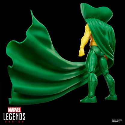 Vision Marvel Legends 6-Inch Figure — Back View Showing Cape and Articulation
