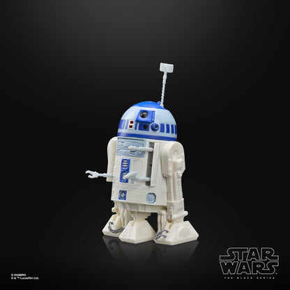 R2-D2 Droids Black Series 6-Inch Figure — Back View with Antenna Attached