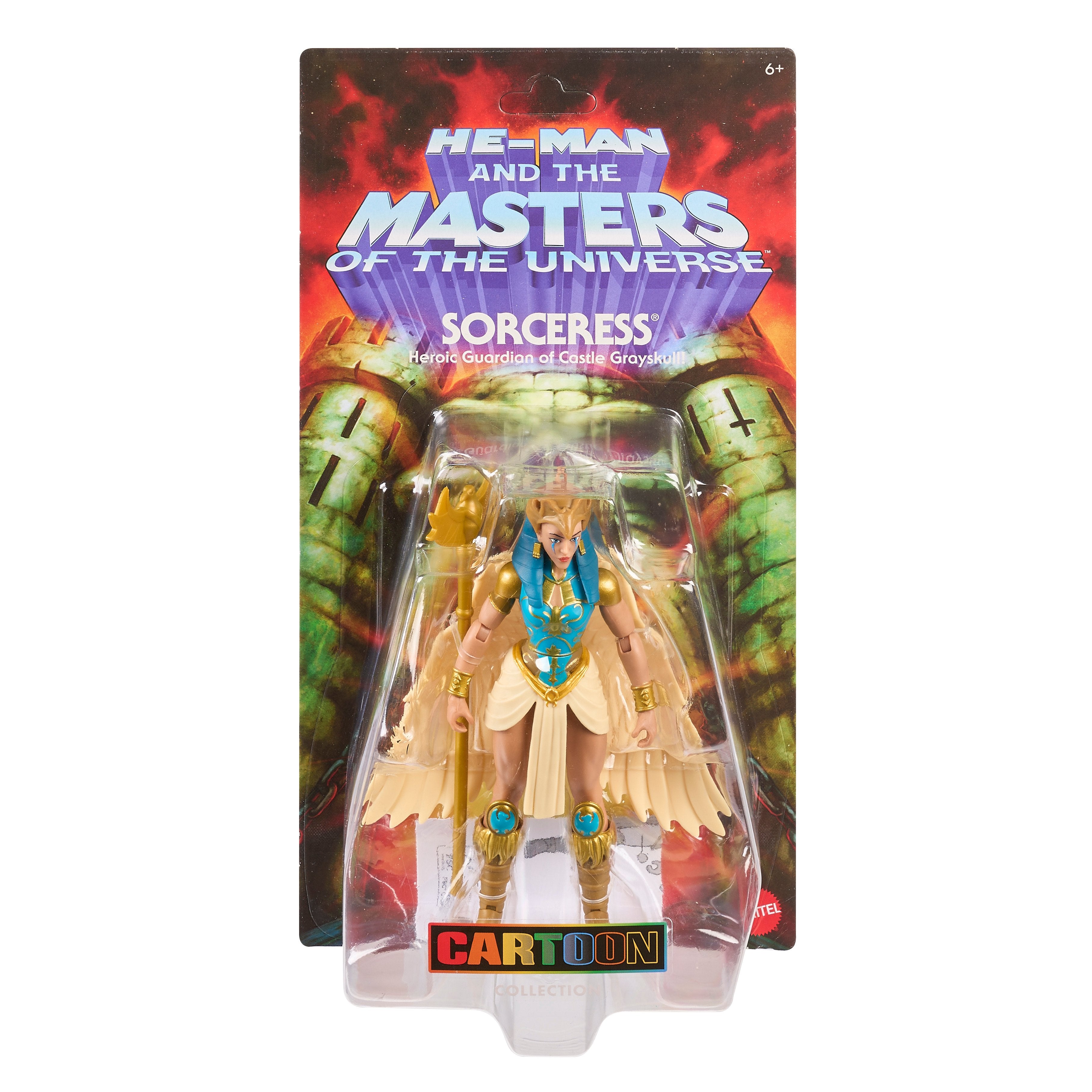 Sorceress MOTU Origins 200X 5.5-Inch Figure — Package Front Card Art