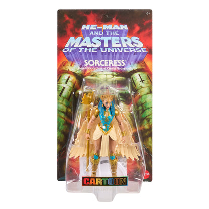 Sorceress MOTU Origins 200X 5.5-Inch Figure — Package Front Card Art