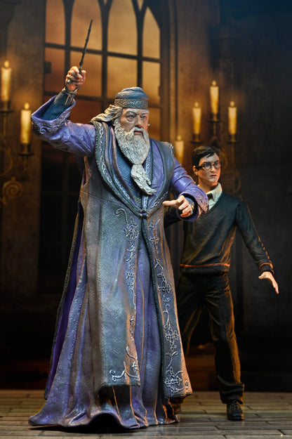 Dumbledore Harry Potter Legacy Collection 7-Inch Figure — Scale Comparison with Harry Potter Figure Front