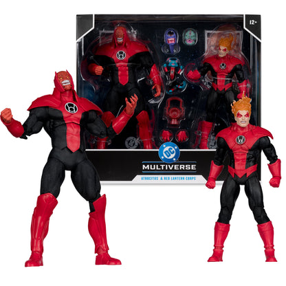 Atrocitus Red Lantern Corps DC Multiverse 7-Inch Two-Pack — Out of Box with Retail Package