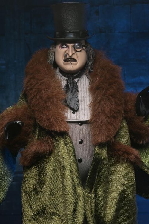 The Penguin Batman Returns 8-Inch Clothed Figure NECA — Figure Detail Monocle and Top Hat