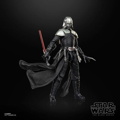 Lord Starkiller Black Series 6-Inch Figure — Out of Box Front View Black Background